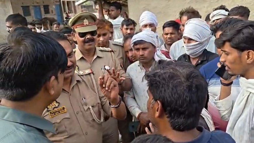 कौशांबी हत्याकांड पर बवाल: 24 घंटे बाद भी अंतिम संस्कार नहीं, आरोपियों की गिरफ्तारी को लेकर अड़े परिजन