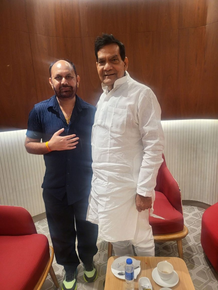 अयोध्या के विकास पर खास चर्चा, समाजसेवी डी.के. शुक्ला की ऊर्जा मंत्री से मुलाकात