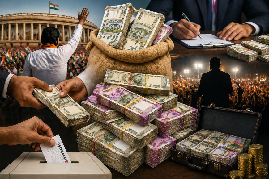 आम आदमी के लिए नो एंट्री… 1.35 लाख करोड़ का चुनाव और 100 करोड़ी टिकट, क्या अब सिर्फ अरबपति ही चलाएंगे देश?