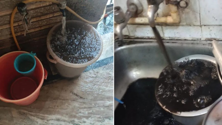 नल से निकल रहा काला पानी… नोएडा के इन सेक्टरों में 6 दिन से आफत, आखिर कर क्या रहा है प्रशासन