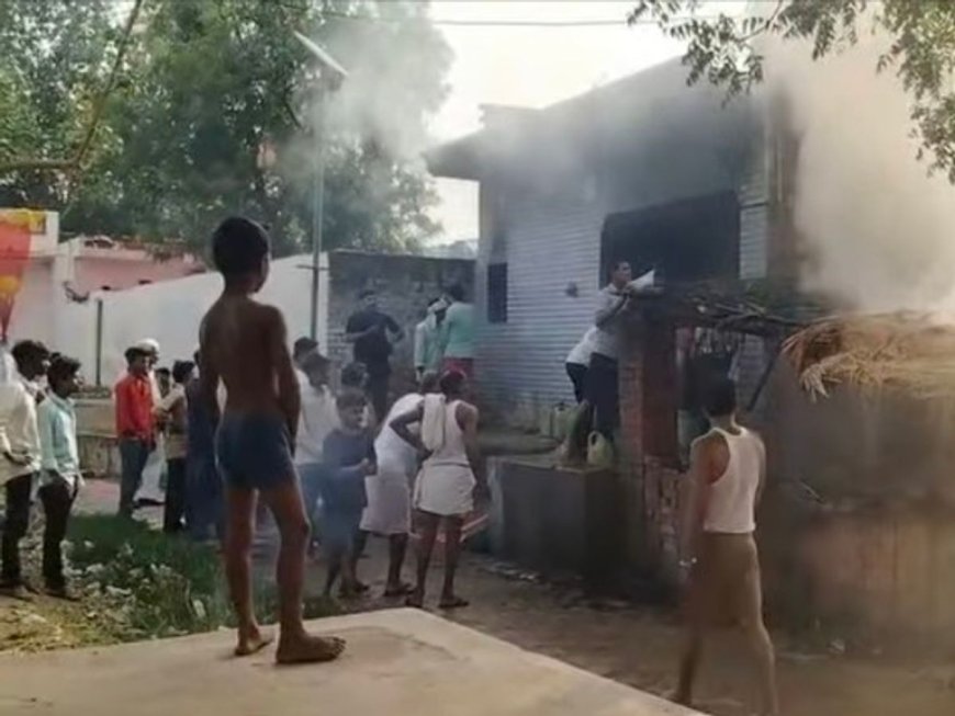 कौशांबी में गैस सिलेंडर ब्लास्ट, चाय बनाते समय हादसा, महिला गंभीर रूप से झुलसी