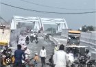 ओवरब्रिज पर ब्रेकर न होने से बढ़ा हादसों का खतरा, स्थानीय लोगों ने उठाई सुरक्षा की मांग