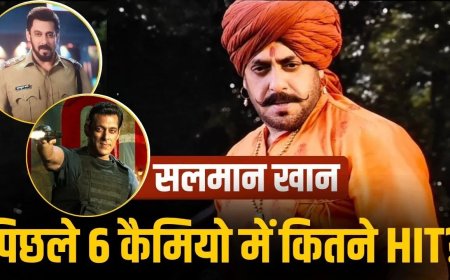 कैमियो से मचा रहे धमाल: सलमान खान फिर चर्चा में, जानिए हाल की फिल्मों में उनकी खास मौजूदगी