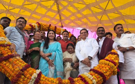 अयोध्या में समाजवादी पार्टी का कार्यक्रम, मूर्ति अनावरण के साथ पीडीए जन पंचायत चौपाल का आयोजन