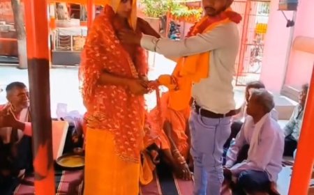 गैंगरेप पीड़िता का मंगेतर बना सहारा, मंदिर में रचाई शादी, समाज को दिया सच्चे प्रेम का संदेश