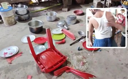 मेरठ में पुलिसवालों की दबंगई… ढाबे पर खाना खाने पहुंचे सिपाहियों ने कर्मचारियों को पीटा, वीडियो बनाने पर तोड़ा मोबाइल
