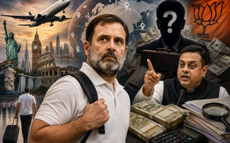 राहुल गांधी की 54 विदेश यात्राओं पर 60 करोड़ खर्च… 22 साल का हिसाब मांग बीजेपी ने पूछा- कहां से आया पैसा?