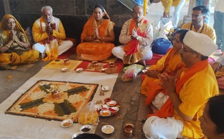 भोजशाला में गूंजे वैदिक मंत्र, हुई वाग्देवी की स्थापना… हाई कोर्ट के फैसले के बाद धार में बड़ा धार्मिक आयोजन
