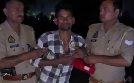 एकतरफा प्यार में पागल बना शख्स, घर में घुसकर फेंका तेजाब, पुलिस मुठभेड़ में पकड़ा गया आरोपी
