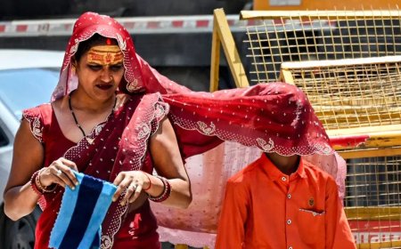 नोएडा-ग्रेटर नोएडा में भीषण गर्मी का कहर, जेवर में 48 डिग्री तापमान से लोग बेहाल
