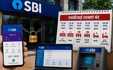SBI ग्राहकों के लिए बड़ी खबर… 23 मई से 6 दिन तक बंद रहेंगी बैंक शाखाएं, पहले निपटा लें जरूरी काम