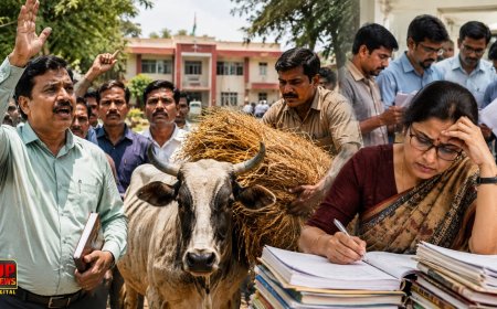जनगणना के बाद अब भूसा जुटाएंगे शिक्षक! बरेली में शिक्षकों को मिले नए आदेश पर मचा बवाल, भड़के टीचरों ने कहा- आज भूसा तो कल गोबर उठवाएंगे