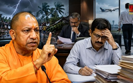 आंधी-तूफान से यूपी में 117 की हुई मौत, इस बीच राहत आयुक्त के विदेश जाने पर CM योगी हुए नाराज, मुख्य सचिव से पूछा- ऐसे वक्त में छुट्टी की मंजूरी कैसे मिली?