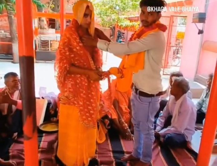 गैंगरेप पीड़िता का मंगेतर बना सहारा, मंदिर में रचाई शादी, समाज को दिया सच्चे प्रेम का संदेश