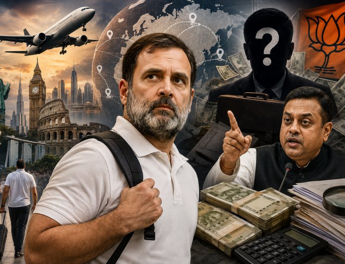 राहुल गांधी की 54 विदेश यात्राओं पर 60 करोड़ खर्च… 22 साल का हिसाब मांग बीजेपी ने पूछा- कहां से आया पैसा?