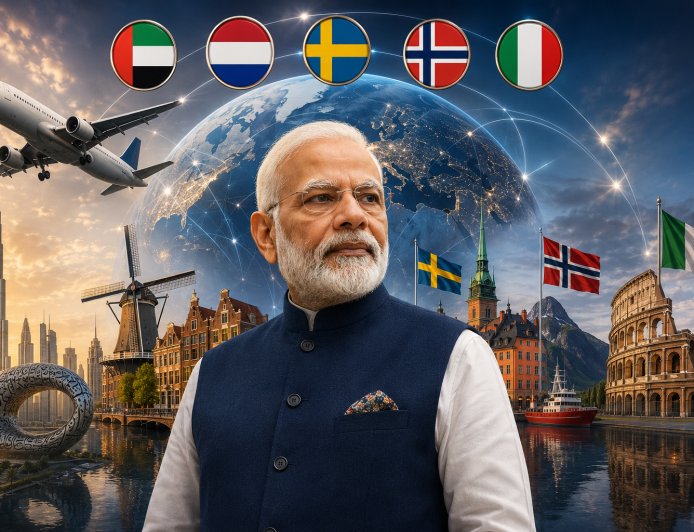 UAE से यूरोप तक PM मोदी का मेगा मिशन... तेल, तकनीक और निवेश, जानें क्या है 5 देशों के दौरे का पूरा मास्टरप्लान?