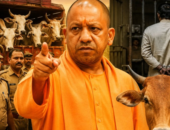 UP में गोवध पर सबसे सख्त कानून, पिछले 9 साल में 36 हजार गिरफ्तार और 83 करोड़ की संपत्ति हुई जब्त, जानिए गोतस्करों की नींद उड़ाने वाले योगी मॉडल की पूरी सच्चाई...