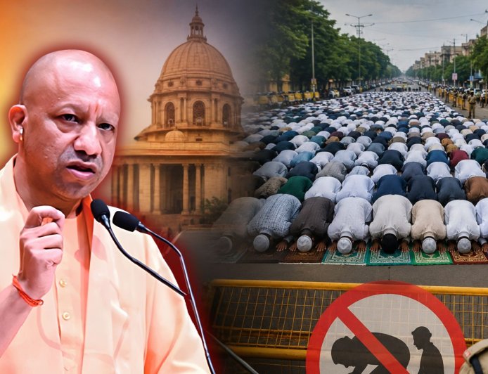 बकरीद से पहले नमाजियों को सीएम योगी की चेतावनी, बोले - सड़क पर नमाज नहीं पढ़ने देंगे, प्यार से मानेंगे ठीक, नहीं तो अपनाएंगे दूसरा तरीका 