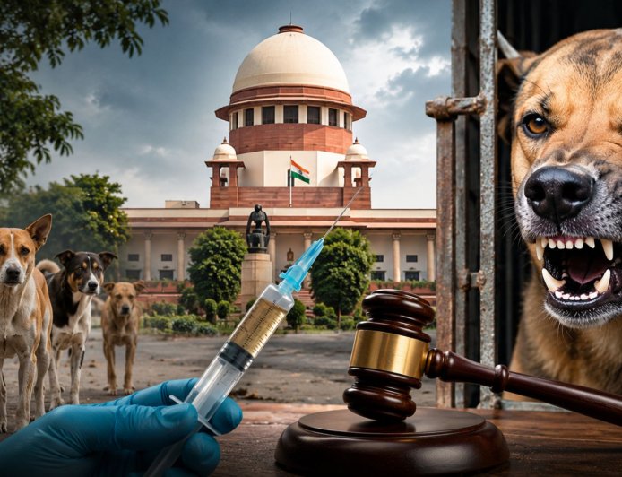 खतरनाक कुत्तों को दें मौत का इंजेक्शन, डॉग अटैक के बढ़ते मामलों पर सुप्रीम कोर्ट का बड़ा फैसला, आदेश नहीं मानने पर अफसरों पर चले अवमानना का केस