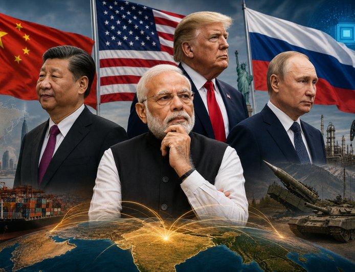 भारत की तरक्की का सबसे बड़ा साथी कौन? चीन, अमेरिका या रूस पर समझिए पूरा गणित