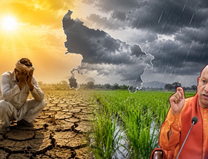 यूपी में इस बार सूखे का आसार, धान के किसानों की बढ़ सकती है मुश्किलें, जानिए क्यों बन रहे ये हालात और मौसम वैज्ञानिकों ने दी क्या सलाह 