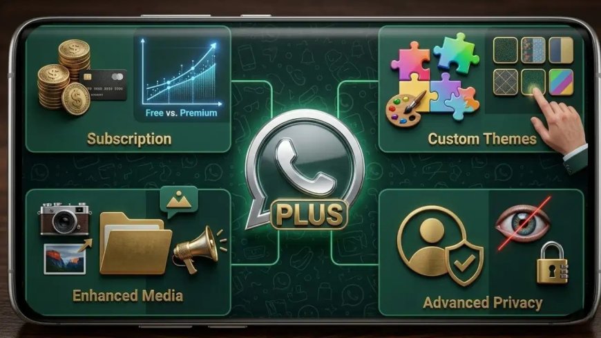WhatsApp Plus लॉन्च: अब चैटिंग होगी ज्यादा स्टाइलिश, मिलेंगे प्रीमियम फीचर्स और नए थीम
