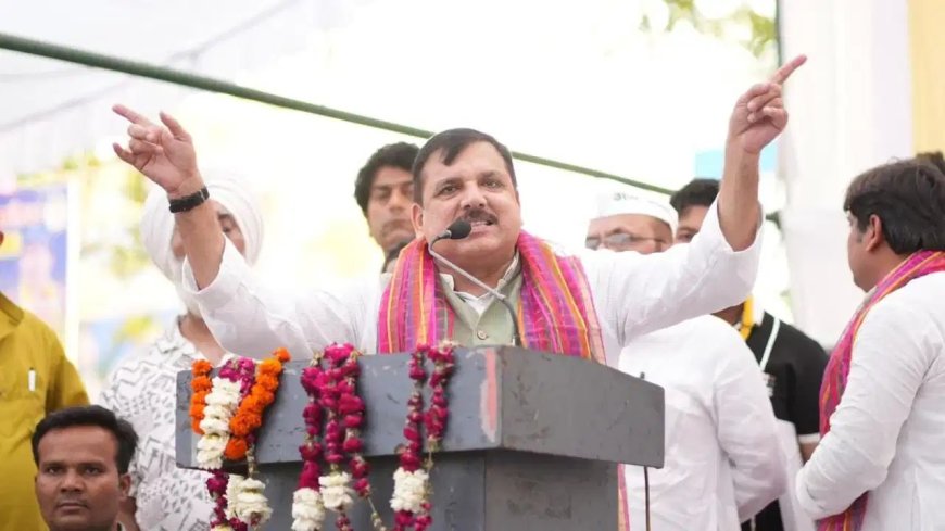 मेरठ से गाजियाबाद तक AAP की बड़ी पदयात्रा, संजय सिंह ने BJP पर बोला हमला, पेपर लीक से लेकर महंगाई तक उठाए सवाल