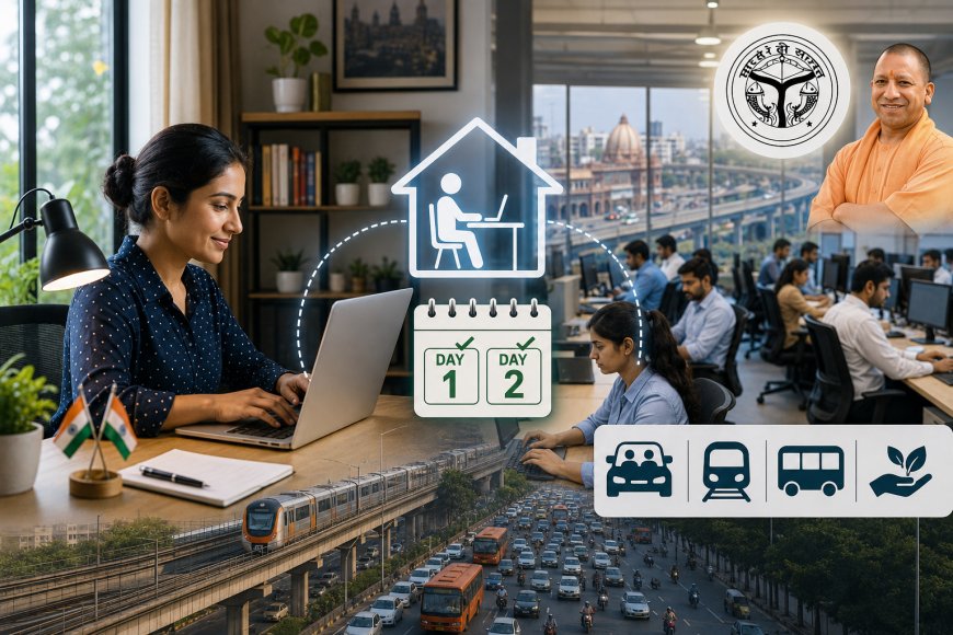 यूपी में कर्मचारियों को मिल सकती है बड़ी राहत… हफ्ते में 2 दिन Work From Home पर योगी सरकार कर सकती है बड़ा ऐलान
