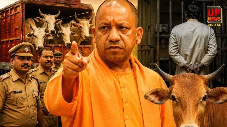 UP में गोवध पर सबसे सख्त कानून, पिछले 9 साल में 36 हजार गिरफ्तार और 83 करोड़ की संपत्ति हुई जब्त, जानिए गोतस्करों की नींद उड़ाने वाले योगी मॉडल की पूरी सच्चाई...