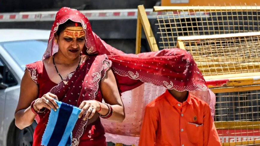 नोएडा-ग्रेटर नोएडा में भीषण गर्मी का कहर, जेवर में 48 डिग्री तापमान से लोग बेहाल