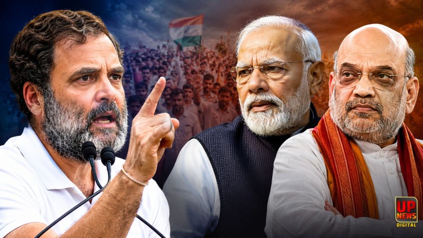 'पीएम मोदी और गृहमंत्री अमित शाह गद्दार', राहुल गांधी ने दी लोगों को चेतावनी, बोले - आर्थिक तूफान आने वाला है 