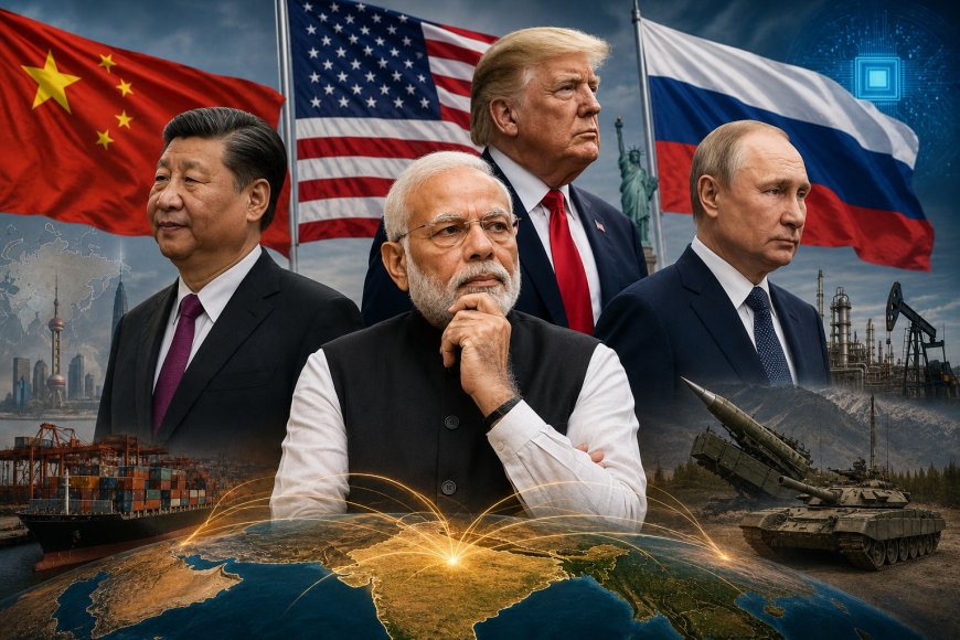 भारत की तरक्की का सबसे बड़ा साथी कौन? चीन, अमेरिका या रूस पर समझिए पूरा गणित