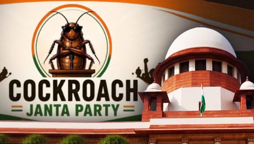 कॉकरोच जनता पार्टी’ पर सुप्रीम कोर्ट सख्त नहीं, CJI बोले- इतनी भावुकता की जरूरत नहीं