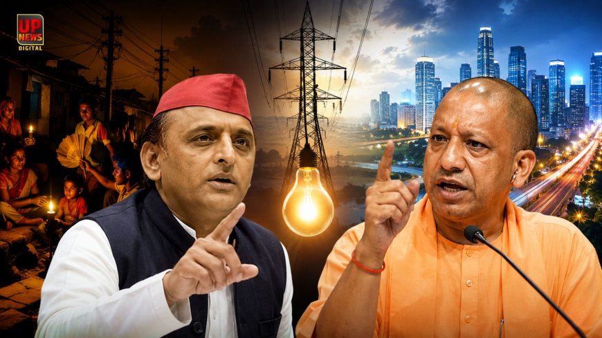 बिजली कटौती या फिर तारों पर कपड़े... यूपी में छिड़ी अखिलेश यादव बनाम सीएम योगी की जंग, जानिए किस सरकार में बेहतर थी व्यवस्था