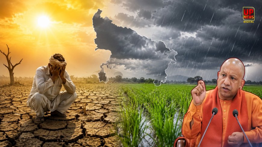 यूपी में इस बार सूखे का आसार, धान के किसानों की बढ़ सकती है मुश्किलें, जानिए क्यों बन रहे ये हालात और मौसम वैज्ञानिकों ने दी क्या सलाह 