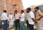 स्कूल के पास ग्राम समाज की जमीन पर अवैध कब्जा, प्रशासन ने चलाया बुलडोजर, कासगंज में जांच के बाद 6 बिस्वा भूमि कराई मुक्त
