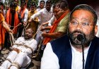 स्वामी प्रसाद मौर्य के बयान पर आगरा में अनोखा प्रदर्शन, मानसिक चिकित्सालय तक ले जाकर कटवाया पर्चा, 5 लाख के इनाम की घोषणा से बढ़ा विवाद