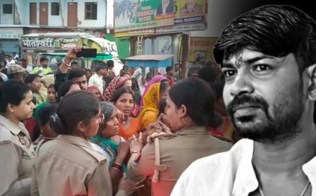 होटल कारोबारी के बेटे की हत्या के आरोपी का एनकाउंटर, फिर अंतिम संस्कार में बवाल... पुलिस-ग्रामीणों में हिंसक झड़प