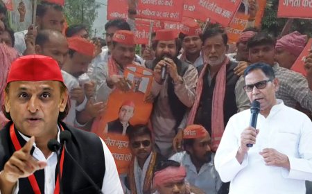 ‘नौजवानों का भविष्य हो रहा बर्बाद’, महंगाई, बेरोजगारी और पेपर लीक पर सपा का हल्ला बोल, प्रतापगढ़ में सड़क पर उतरे सांसद और विधायक