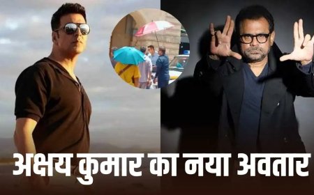 अनीस बज्मी की फिल्म के सेट से सामने आया अक्षय कुमार का नया लुक, 58 की उम्र में दिखे बेहद यंग