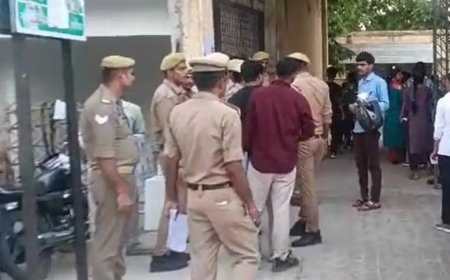 अंडरवियर में मोबाइल छिपाकर परीक्षा देने पहुंचा अभ्यर्थी, खुलासा होते ही मचा हड़कंप... 6 पुलिसकर्मी सस्पेंड