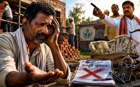 11 हजार की मजदूरी के लिए खा रहे दर-दर की ठोकरें, भुगतान मांगने पर दी गई जातिसूचक गाली और धमकी, राजगीर ने लगाए आरोप