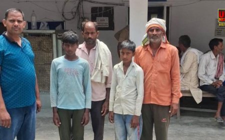 दो बच्चों के लापता होने से गांव में मचा हड़कंप, कासगंज पुलिस ने ऑपरेशन मुस्कान चला लौटाई परिवारों की मुस्कान