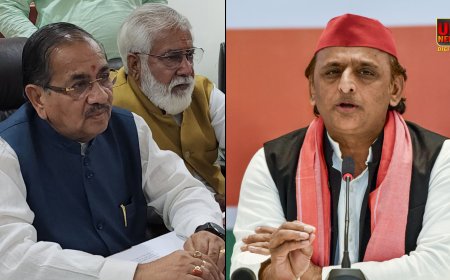 "BJP जीते तो बेईमानी कैसे?" अखिलेश के आरोपों पर बीजेपी MLC का पलटवार, सपा मुखिया के महिलाओं को 40 हजार देने के वादे पर भी उठाए सवाल