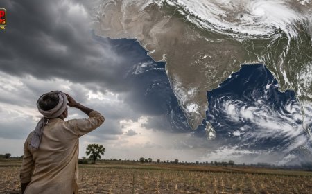भारत के ऊपर से अचानक गायब हुए मानसूनी बादल, सैटेलाइट तस्वीरों से हुआ खुलासा, 4 जून से 15 जून तक 64 फीसदी कम हुई बरसात 