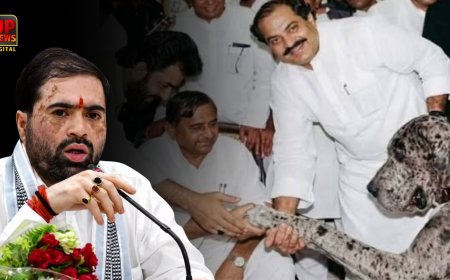 'अतीक के कुत्ते को सहलाते थे मुलायम सिंह...' योगी कैबिनेट के मंत्री के बयान से UP की सियासत में मचा भूचाल,  सपा ने किया तीखा पलटवार 