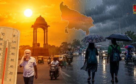 यूपी में 48 घंटे के अंदर होगी मानसून की एंट्री, भीषण गर्मी से निजात दिलाएगी बारिश, 38 जिलों में हीटवेव अलर्ट के साथ 32 जिलों में बारिश के आसार