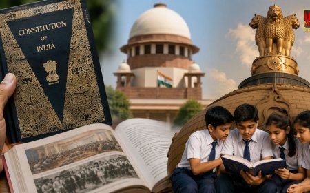 NCERT ने 9वीं की सोशल साइंस से हटाई संविधान की प्रस्तावना, इमरजेंसी को बताया लोकतंत्र की सबसे बड़ी परीक्षा, जयप्रकाश नारायण के आंदोलन को भी दी जगह 