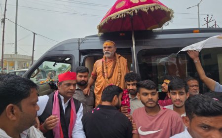 'जनता ने गाय कटवाने के लिए वोट नहीं दिया' रामपुर में भाजपा सरकार पर शंकराचार्य का बड़ा हमला, बोले- 2027 में उसी को दें वोट जो गाय को राष्ट्रमाता बनाए