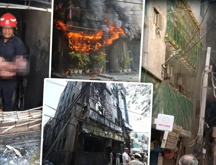खिड़कियों से लटके लोग, गोद में बच्चे को लेकर कूदी मां... दिल्ली होटल अग्निकांड की आंखोंदेखी, 21 मौतों से दहला शहर